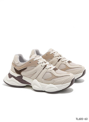 Buty sportowe damskie TL605-63.BEIGE (36/41,12par)