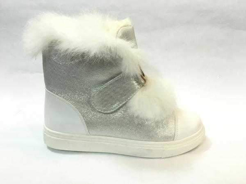 Botki damskie 7AB193A-3.WHITE Ocieplane (36/41,8par)