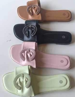 Klapki damskie 7AF-32.KOLORDOWYBORU (36/41,12par)