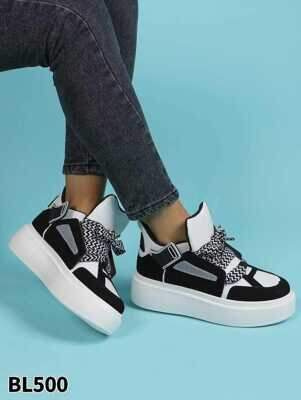 Buty sportowe damskie 7ABL500.BLACK (36/41,12par)