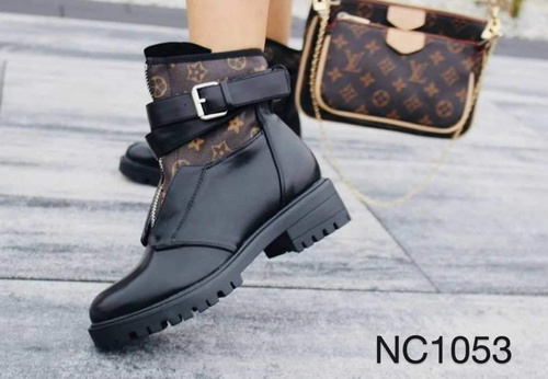 Botki damskie NC1053.BLACK Ocieplane (36/41,12par)