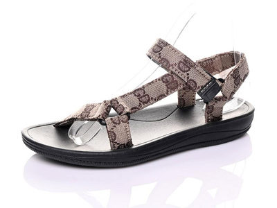 Sandały damskie DZ308-63.KHAKI (36/41,12par)