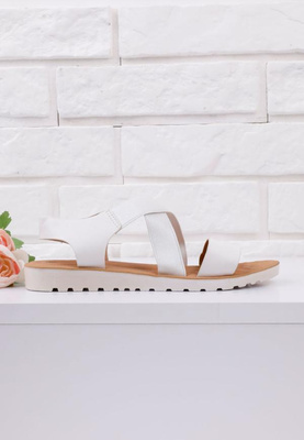 Sandały damskie DH01A-4.WHITE (36/41,12par)
