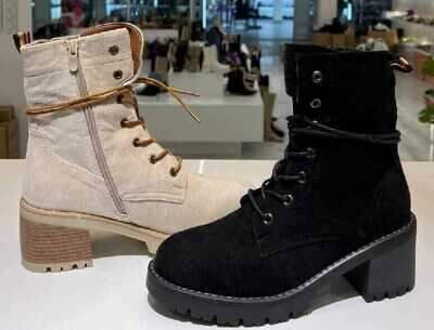 Botki damskie 7AC859.BLACK (36/41,12par)