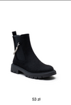 Botki damskie ocieplane  7ALG855.BLACK  (36/41,12par)