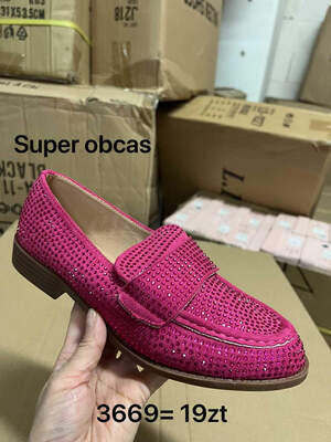 Balerinki damskie  7A3669.FUSHIA  (36/41,12par)