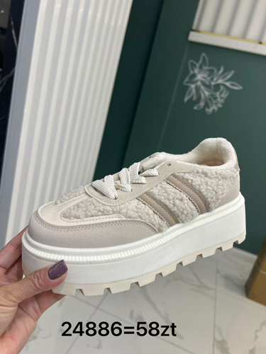 Buty sportowe damskie 7A24886.BEIGE  (36/41,12par)