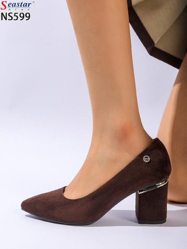 Czółenka damskie NS599.BROWN (36/41,12par)