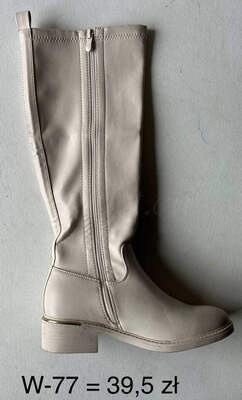 Kozaki damskie 7AW-77.BEIGE (36/41,12par)