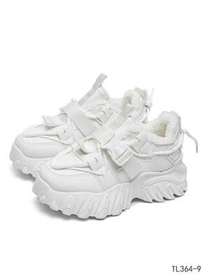 Buty sportowe damskie TL364-9.WHITE (36/41,12par)