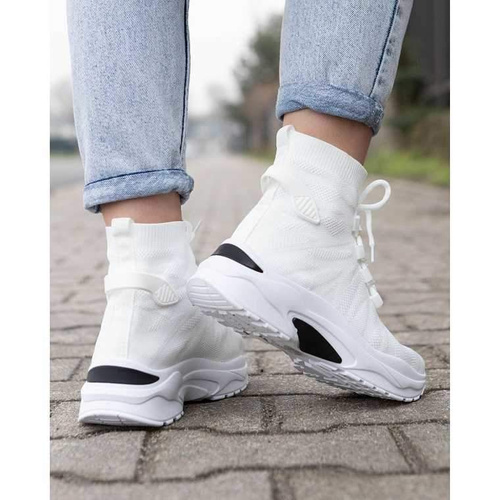 Buty sportowe damskie LA191.WHITE (36/41,12par)