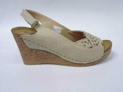 Sandały damskie 7A6123-3.BEIGE (36/41,12par)