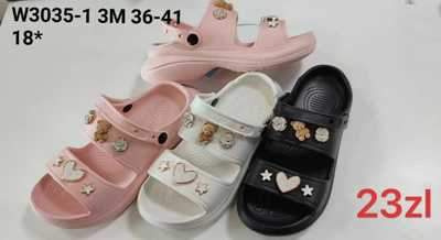 Klapki damskie 7AW3035-1.MIX (36/41,18par)