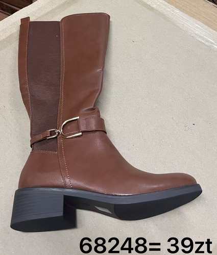Kozaki damskie 68248.BROWN (36/41,12par)