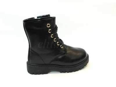 Trzewiki dziewczęce 3AD08161A-7.BLACK (26/31,8par)