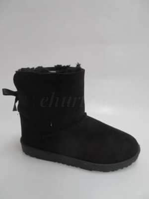 Botki damskie B194-1.BLACK Ocieplane (36/41,12par)