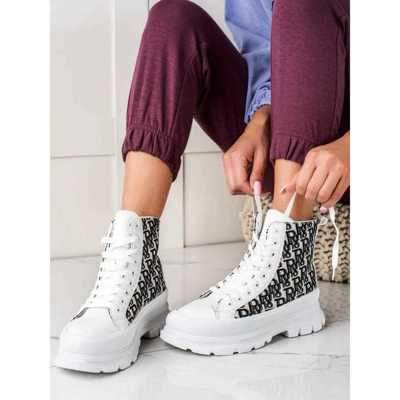 Trampki damskie 7AAD416.WHITE (36/41,12par)