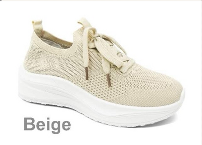 Buty sportowe damskie G25-2.BEIGE (36/41,12par)