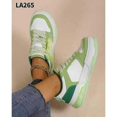 Buty sportowe damskie 7ALA265.GREEN (36/41,12par)
