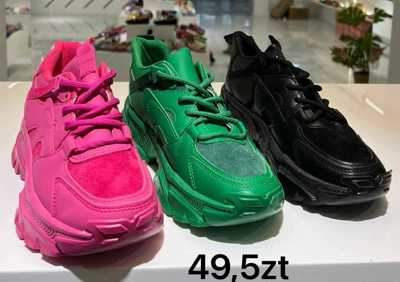 Buty sportowe damskie 7AWX-99.KOLORDOWYBORU (36/41,12par)