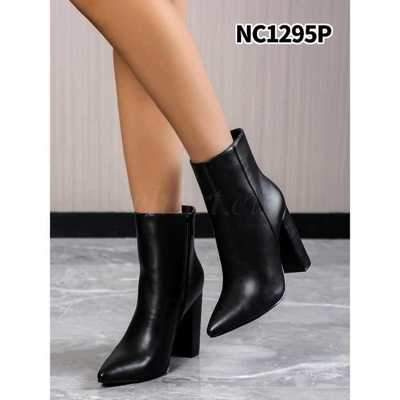 Botki damskie 7ANC1295.BLACK Ocieplane (36/41,12par)