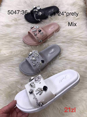 Klapki damskie 7A5047.MIX (36/41,24par)