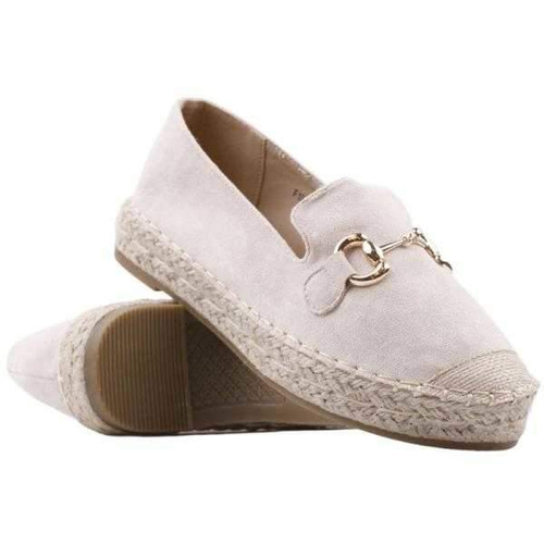 Balerinki damskie F107-4.BEIGE (36/41,12par)