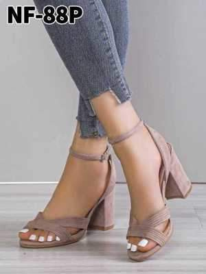 Sandały damskie 7ANF88.KHAKI (36/41,12par)