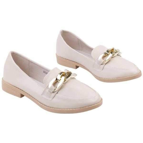 Balerinki damskie SK02-2.BEIGE (36/41,12par)