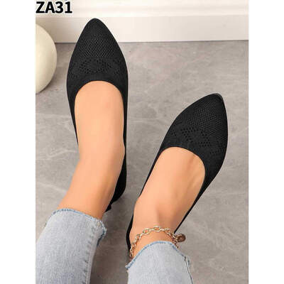 Balerinki damskie  7AZA31.BLACK   (36/41,12par)