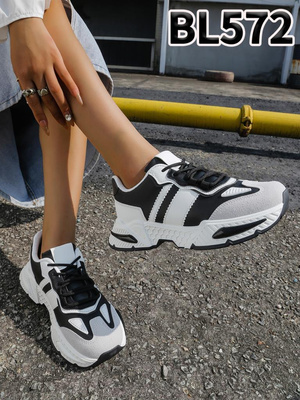 Buty sportowe damskie BL572.BLACK (36/41,12par)