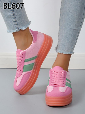 Buty sportowe damskie BL607.PINK (36/41,12par)