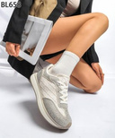 Buty sportowe damskie  7ABL658.BEIGE (36/41,12par)