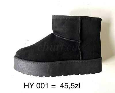 Botki damskie 7AHY001.BLACK (36/41,12par)