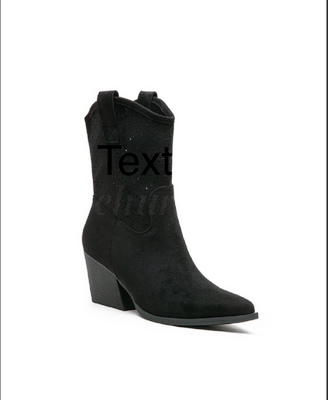 Botki damskie 7AHQ335.BLACK (36/41,12par)