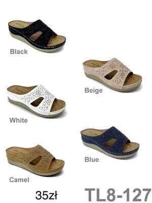 Klapki damskie 7ATL8-127.KOLORDOWYBORU (36/41,12par)