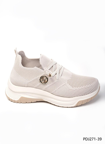 Balerinki damskie 7APDJ271-39.CREAM (36/41,12par)