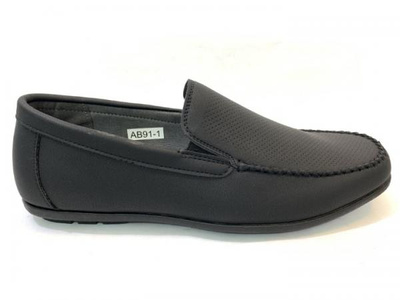 Półbuty męskie AB91-1.BLACK (40/45,8par)