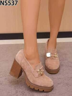 Czółenka damskie 7ANS538.KHAKI (36/41,12par)