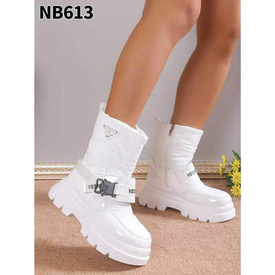 Botki damskie  7ANB613.WHITE  (36/41,12par)