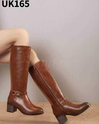 Kozaki damskie 7AUK165.CAMEL (36/41,12par)