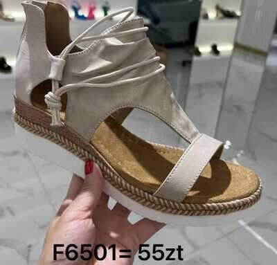 Sandały damskie 7AF6501.BEIGE (36/41,12par)