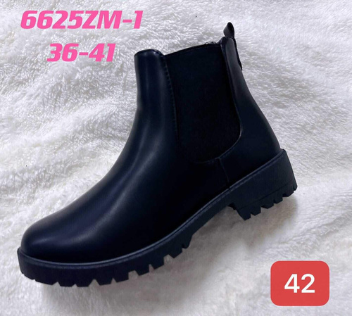 Botki damskie 7A6625ZM-1.BLACK (37/41,12par)