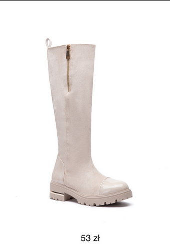 Kozaki damskie LG577.BEIGE (36/41,12par)