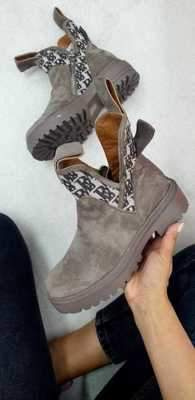 Botki damskie 7AA7300-95.GREY (36/41,8par)