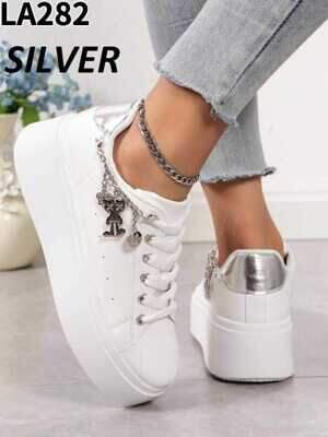 Buty sportowe damskie 7ALA282.SILVER (36/41,12par)