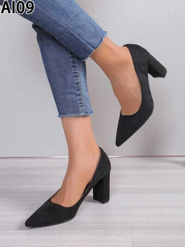 Czółenka damskie AI09.BLACK  (36/41,12par)