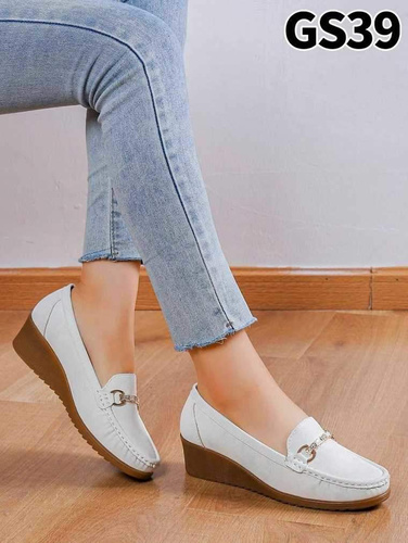 Balerinki damskie 7AGS39.WHITE (36/41,12par)