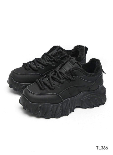 Buty sportowe damskie TL366.BLACK (36/41,12par)