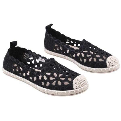 Balerinki damskie F112-1.BLACK (36/41,12par)